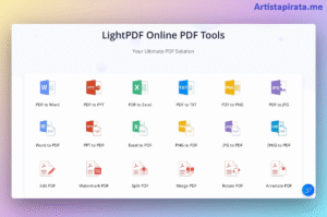 ArtistaPirata LightPDF Editor 2026 Full Español Mega