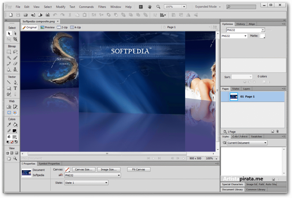 Adobe Fireworks CS6 Full + Portable Español Mega 2026