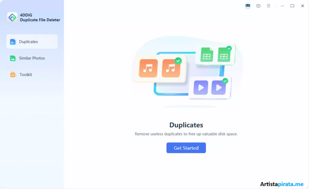 4DDiG Duplicate File Deleter Español Mega Full