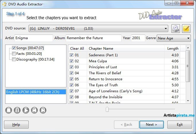 DVD Audio Extractor FULL GRATIS Español MEGA