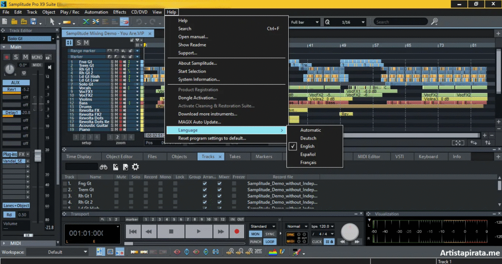 MAGIX Samplitude Pro Suite X9 Full Mega