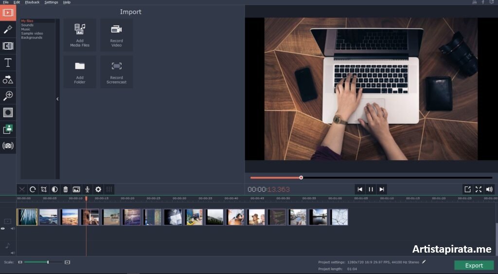 Movavi Slideshow Maker Full Mega + Portable Multilenguaje