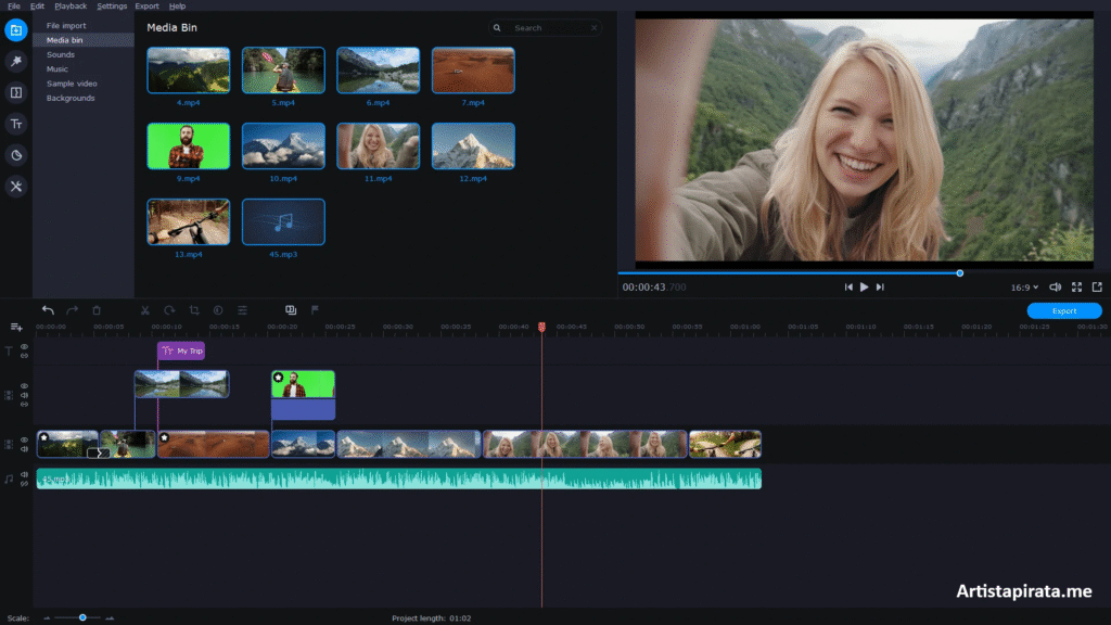 Movavi Video Editor Plus Full Español Mega + Portable