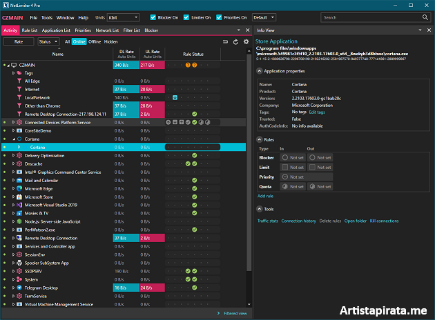 NetLimiter Pro Full Español Mega Multilenguaje