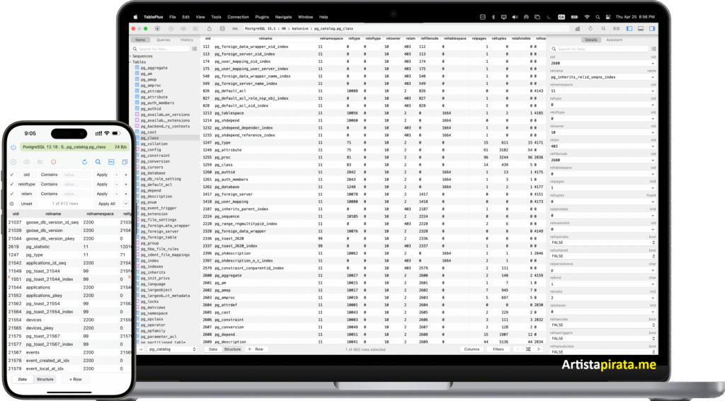 TablePlus Full Español  Mega [2026]
