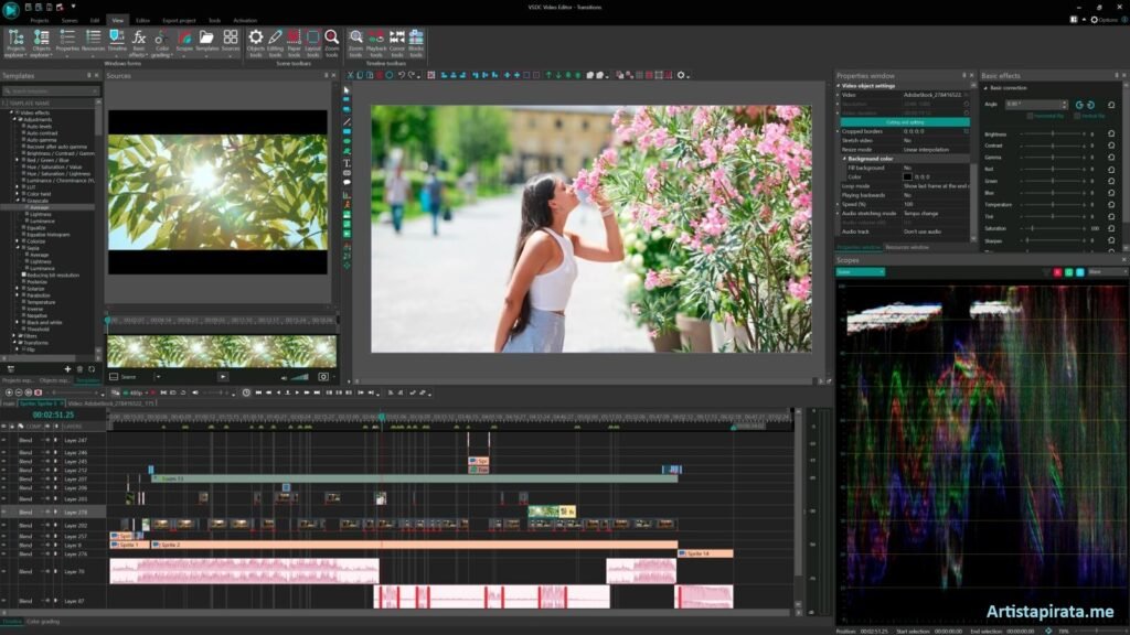 VSDC Video Editor Pro Multilingual Full Español [Mega]