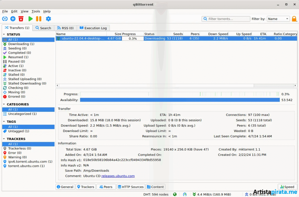 qBittorrent Full Portable Español Mega + Multilingüe