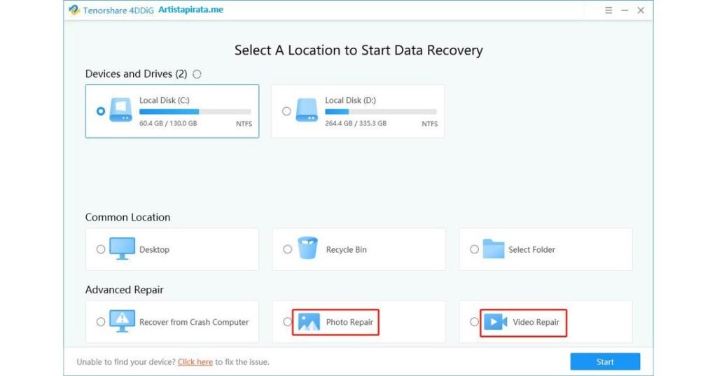 4DDiG File Repair Full Español Mega + Portable