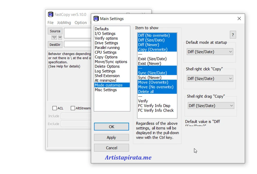 Descargar FastCopy Pro [Mega] Multilingüe