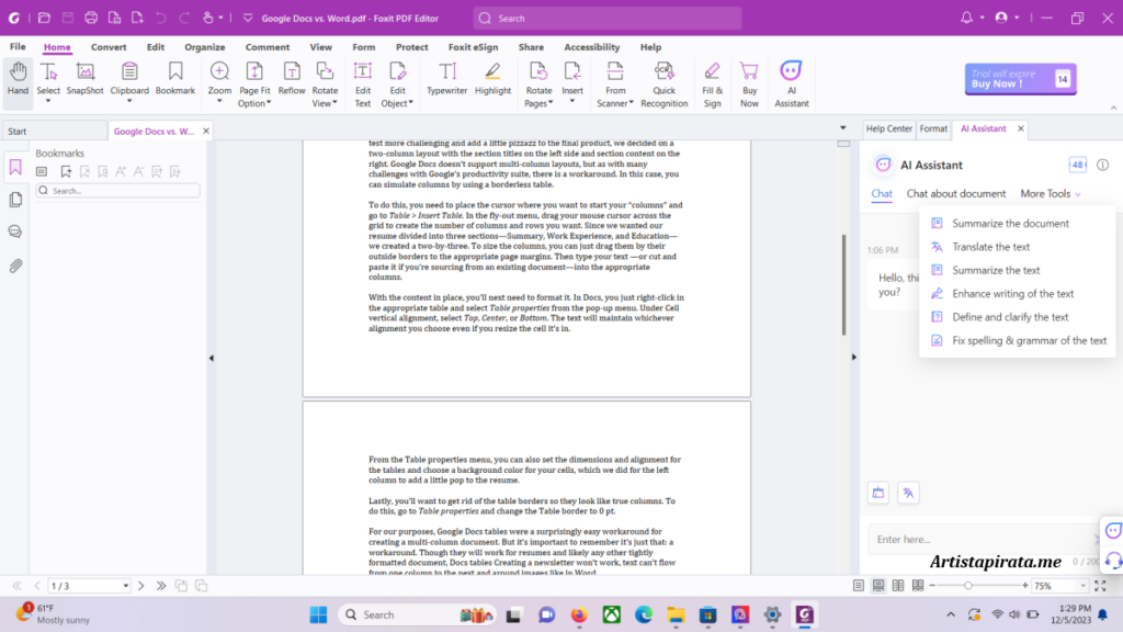 Foxit PDF Editor Pro Full Español [Multilingüe]