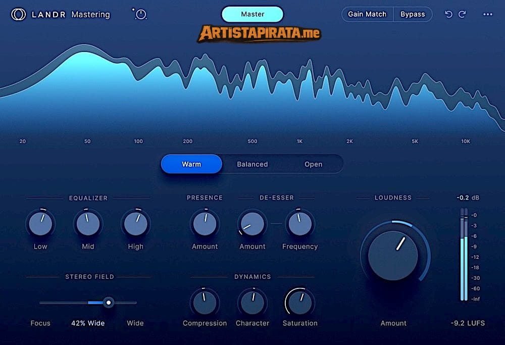 Descargar LANDR Mastering Plugin Pro Full [Multilenguaje]