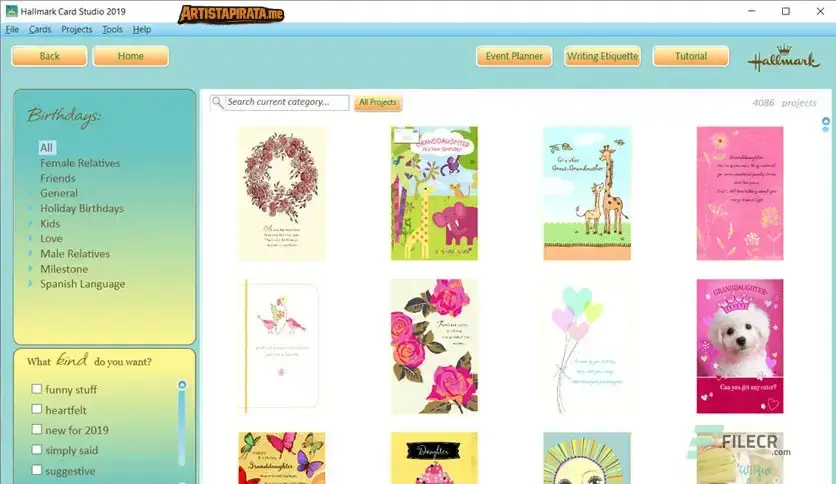 Hallmark Card Studio Deluxe Full Español