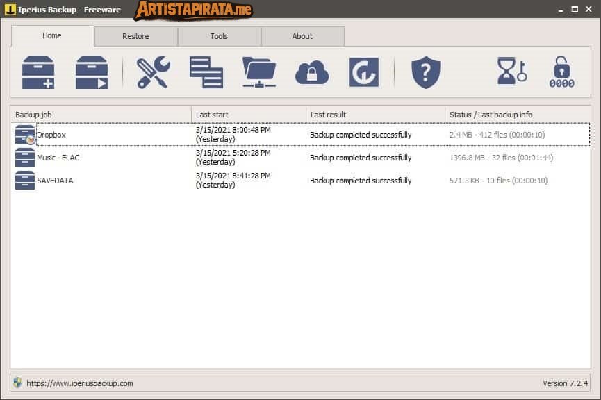 Iperius Backup Full Multilenguaje Español [Mega]