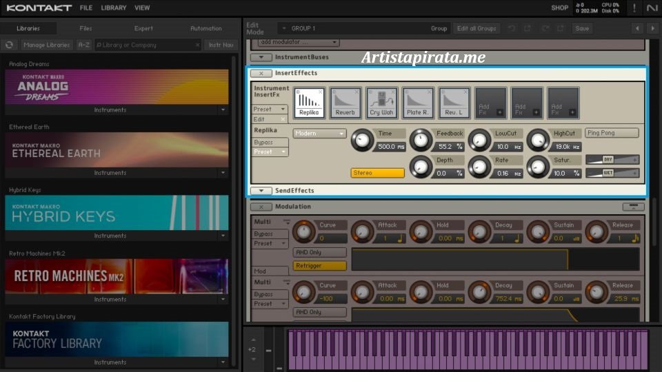 Native Instruments Kontakt 8.8 Full