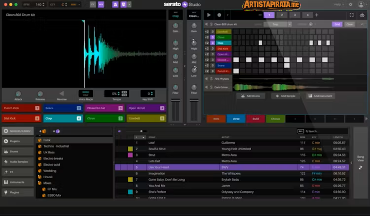 Serato Studio Full Multilingüe + Content Pack [Mega]