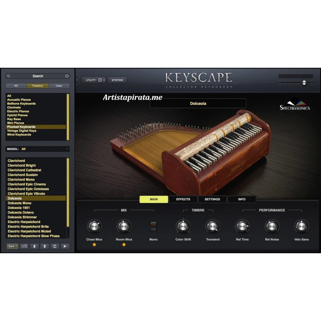 Spectrasonics KeyScape v1.5.0c Full WIN Multilenguaje Maga