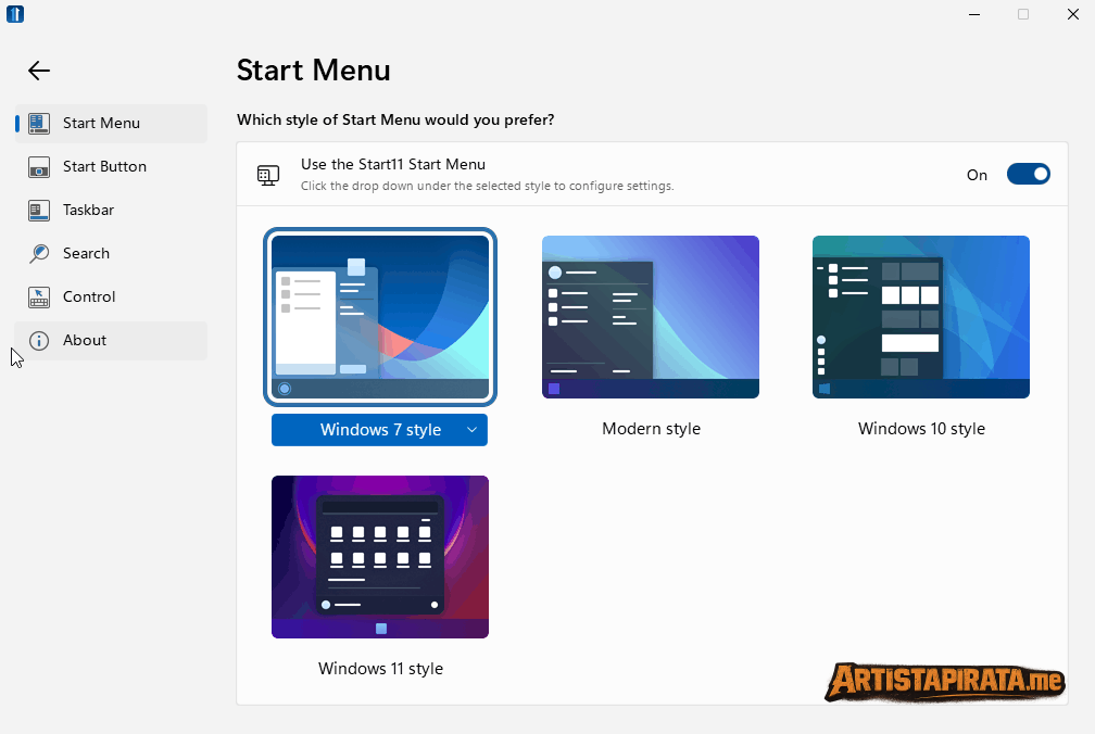 Stardock Start11 Full Portable [Multilingüe]