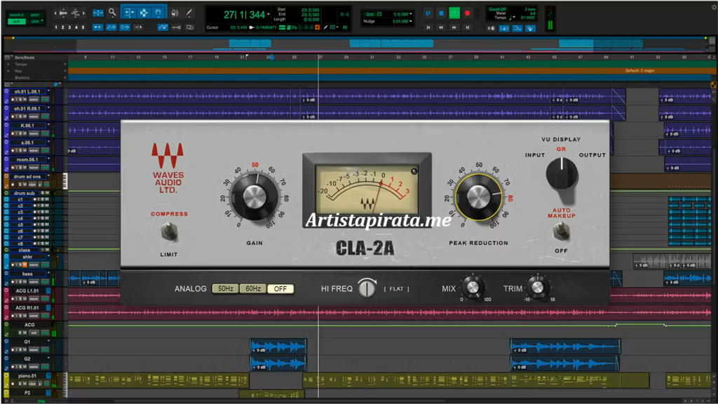 Waves CLA-2A Compressor Limiter Plugin Full [Mega]