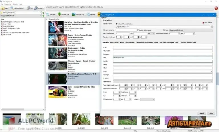 3delite MKV Tag Editor Full Español Multilenguaje