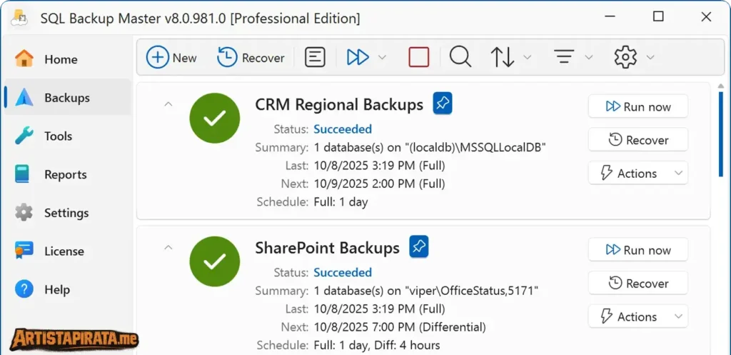 Descargar SQL Backup Master All Editions Español