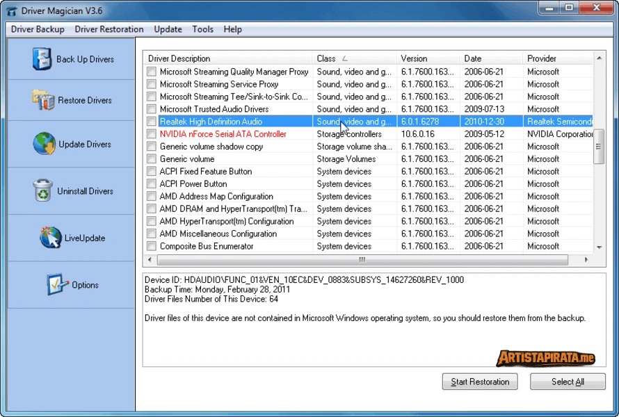 Driver Magician Multilenguaje Full Español Mega