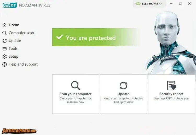 ESET NOD32 Antivirus Licencia Full Español Maga