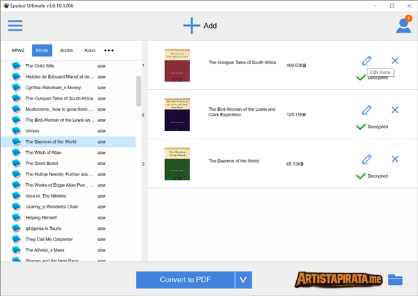 Epubor Ultimate Converter Full WiN-MAC Español Mega