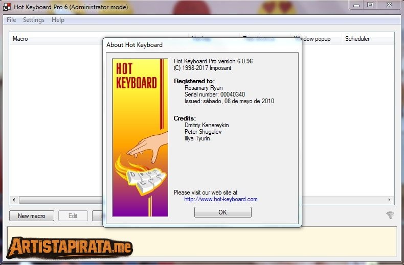 Hot Keyboard Pro 2026 Win-Mac Full Español