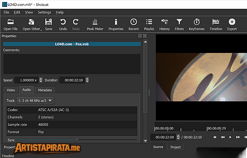 ShotCut PC Full Multilenguaje Español Mega