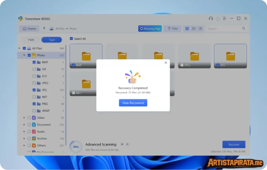 Tenorshare 4DDiG Full Español Mega 2026