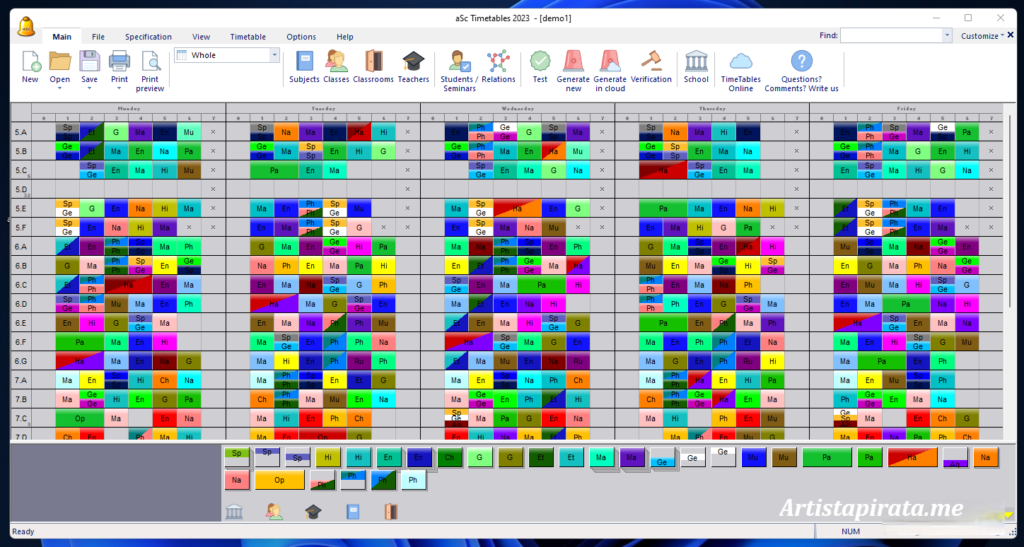 aSc Timetables Full Portable Español