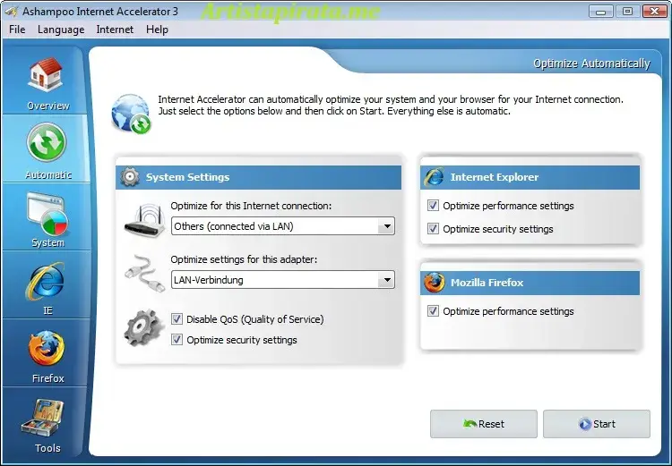Ashampoo Internet Accelerator 3 Full Español Mega