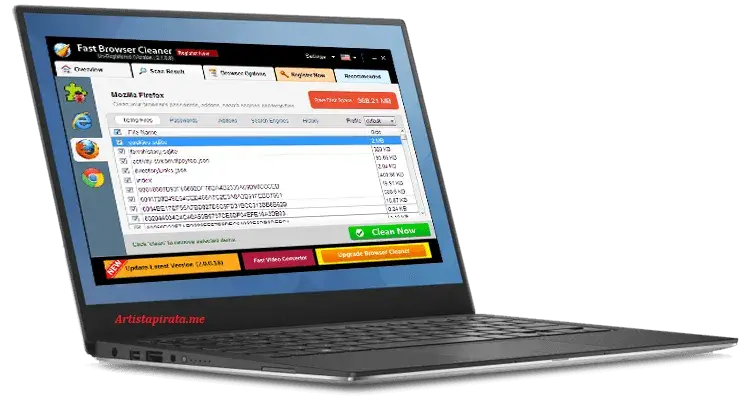 Fast Browser Cleaner Full Multilingual Mega