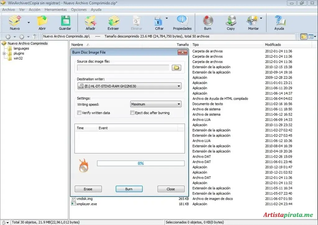 WinArchiver Pro Full Win Español   Multilenguaje