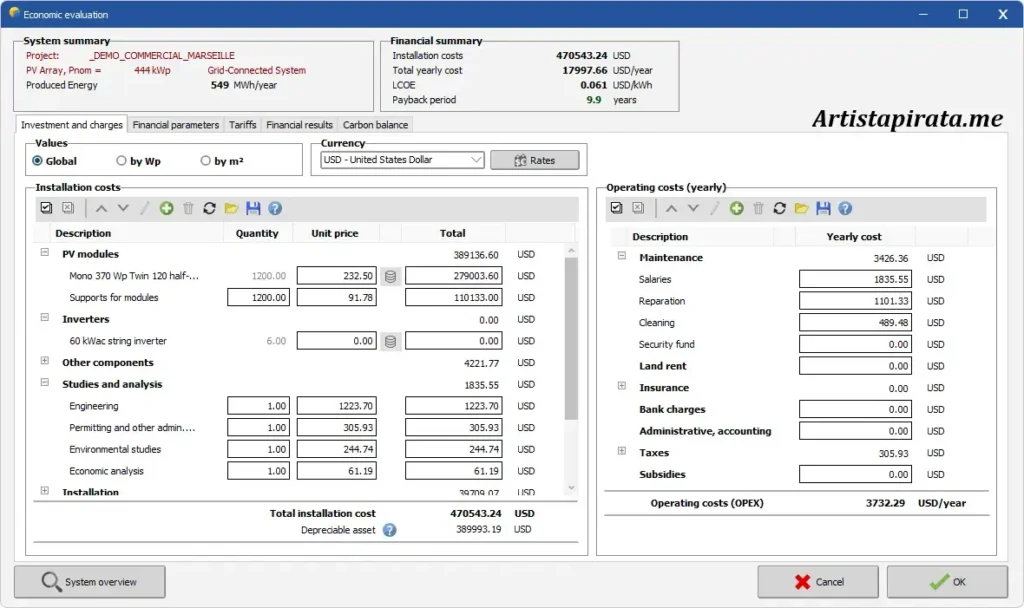 PVsyst Completo Activado Full Multilenguaje