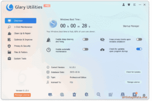 Glary Utilities Pro 2026 Full + Portable Español Mega