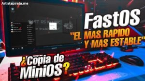 Windows FastOS Full Multilingüe Español Mega 2026