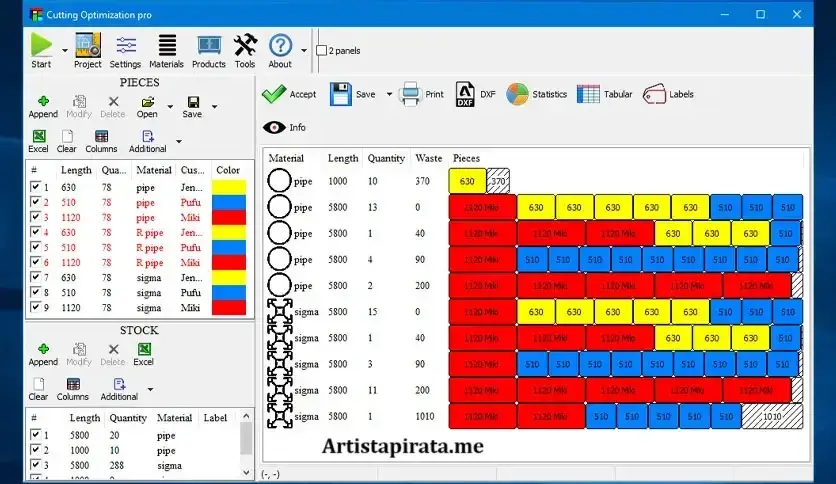 Cutting Optimization Full Español