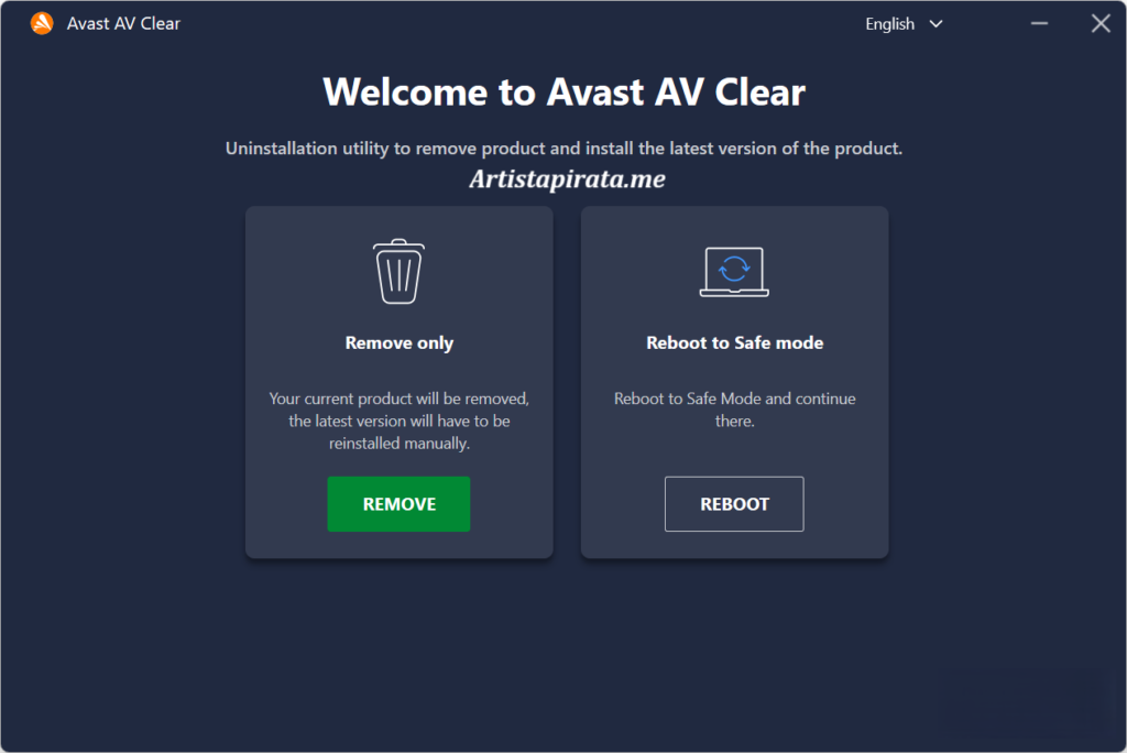 Avast Clear para Windows Español Multilenguaje
