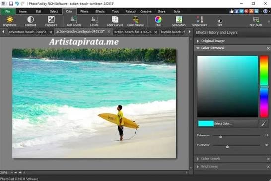 NCH PhotoPad Professional Español Maga