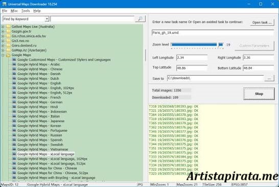 AllMapSoft Universal Maps Downloader Full Win (Multilenguaje)
