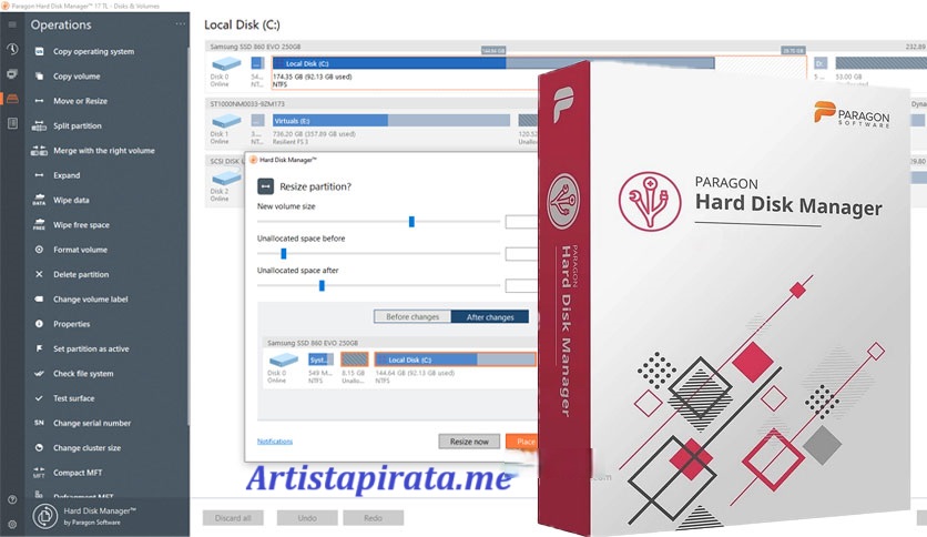 Paragon Hard Disk Manager WiN-MAC Español Maga
