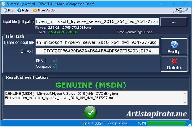 Descargar Windows and Office Genuine ISO Verifier [Español]